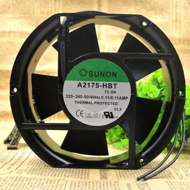 Main image of for SUNON A2175-HBT TC.GN 17CM 172*172*51MM AC220V capacitor axial flow fan NEW