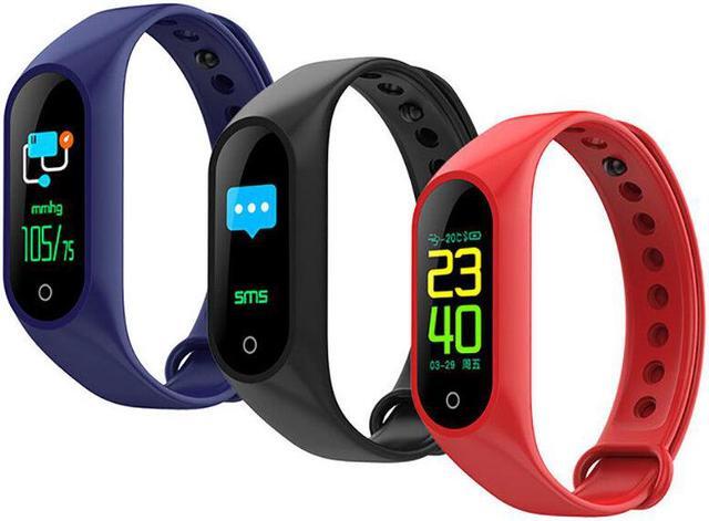 Alt view image 4 of 5 - M3 IPS Color Screen IP67 Waterproof Smart Bracelet Heart Rate Sport Smart Watch Mi Band