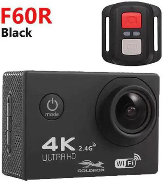 Alt view image 3 of 5 - HD 4K Action Camera wifi Camcorders 16MP 170 go 4 K deportiva 2 inch f60 30M Waterproof Sport Camera pro 1080P 60fps cam