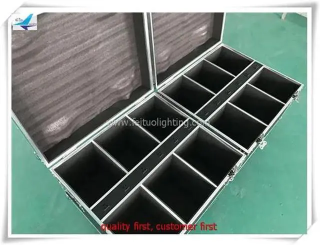 Alt view image 2 of 4 - 6pcs+fly case Black Lights 12W 12LEDs rgbwa UV Par Light by DMX Controller for Body Paint,Fluorescent Poster,Glow in the Dark