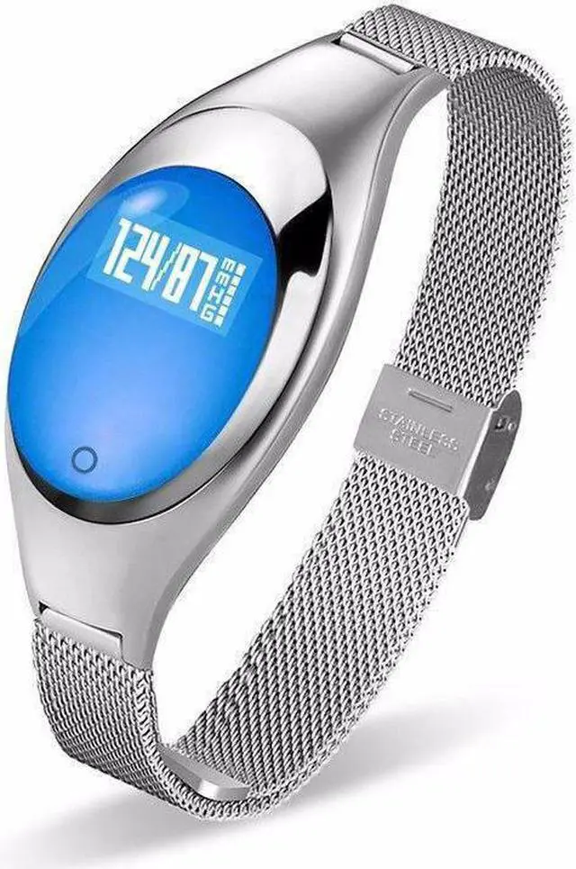 Alt view image 6 of 7 - Z18 Women Jewels Screen Intelligent Blood Pressure Heart Rate Monitor Pedometer Smart Watch