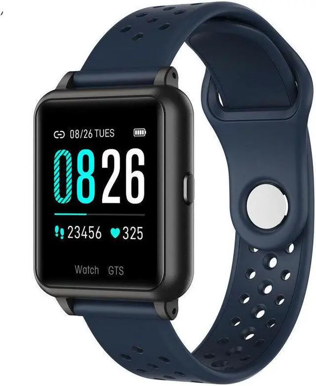 Alt view image 3 of 5 - P8 Full Touch Screen Heart Rate Blood Pressure Oxygen Monitor bluetooth Music Smart Watch