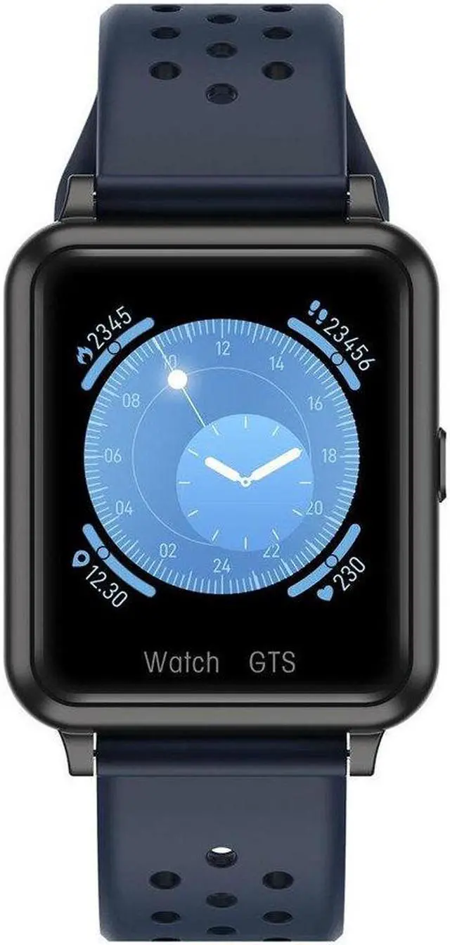 Alt view image 5 of 5 - P8 Full Touch Screen Heart Rate Blood Pressure Oxygen Monitor bluetooth Music Smart Watch