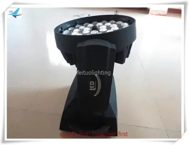 Alt view image 3 of 5 - 12pcs/Lot Ring Control 36x18w RGBWA UV 6IN1 Led Wash Zoom Moving Head Light Touch Screen Wash Moving Head Zoom  Dmx Stage Light