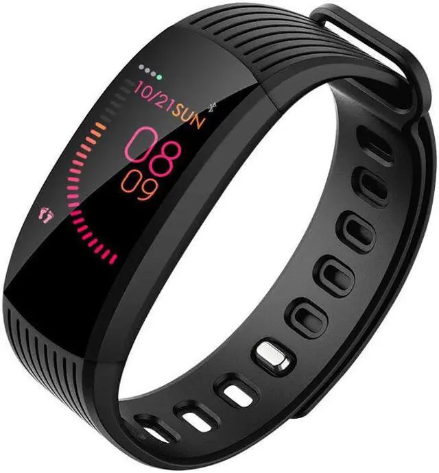 Alt view image 4 of 5 - C36 0.96' Color Screen Watch Face Change Wristband 24 hours Continuous Heart Rate Monitor Smart Watch