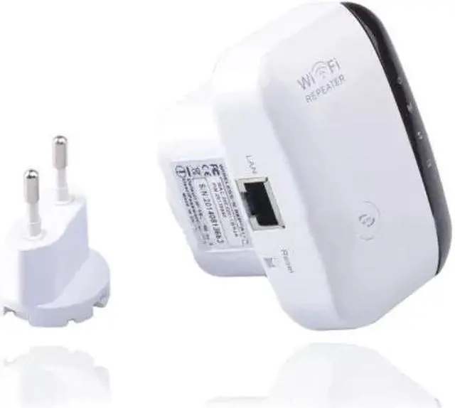 Alt view image 3 of 5 - Wifi Repeater Router Expander 300Mbs 2dBi Antennas Signal Boosters US/EU//UK Plug