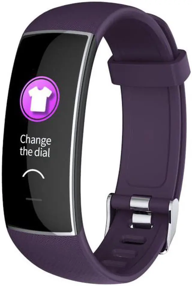 Alt view image 3 of 5 - KH20 bluetooth 5.0 Wristband Heart Rate Blood Pressure Monitor USB Charging Music Camera Control Smart Watch