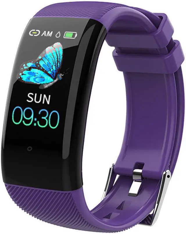 Alt view image 7 of 7 - SL11 Multi UI Display HD Color Screen Wristband Heart Rate and Blood Pressure Monitor IP68 Smart Watch