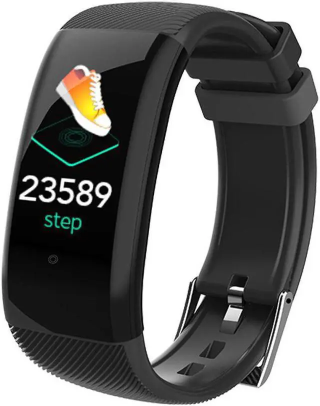 Alt view image 4 of 7 - V7 0.96 inch Color Screen Camouflage Sleep Monitor Reminder Pedometer Smart Watch Bracelet