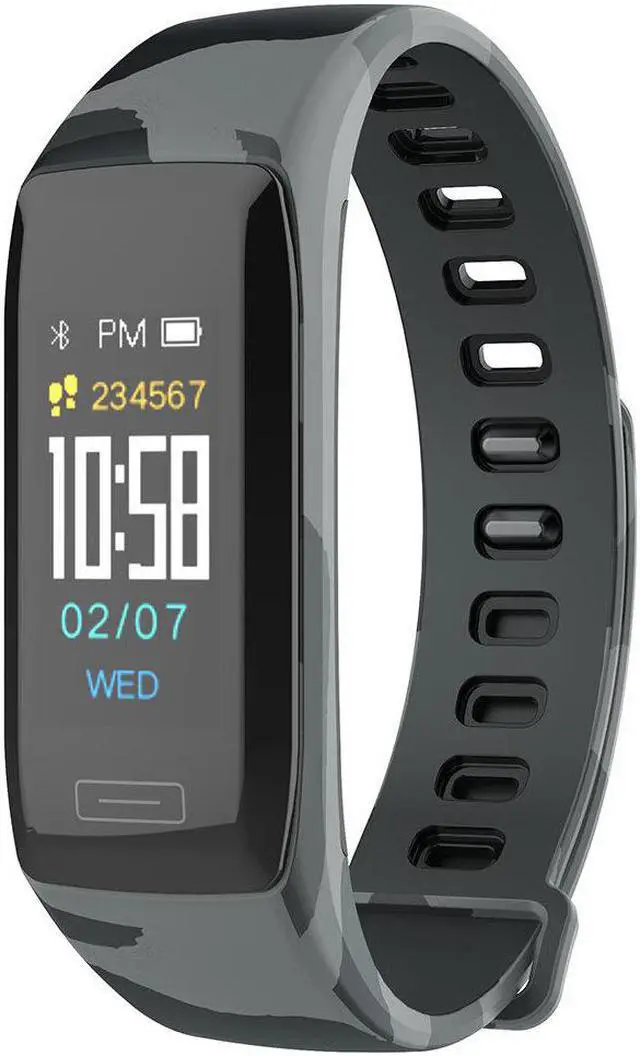 Alt view image 2 of 7 - SL11 Multi UI Display HD Color Screen Wristband Heart Rate and Blood Pressure Monitor IP68 Smart Watch