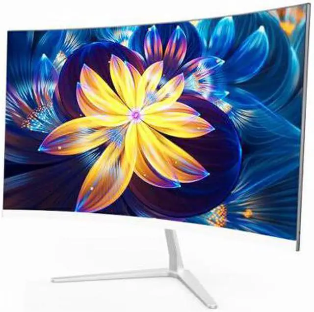 Main image of 24Inch 1920×1080p Curved Screen Computer Monitor PC 60/75Hz HD Gaming VGA- 24 Inch Curved Panel Display