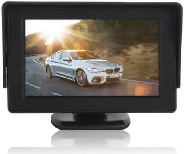 Alt view image 4 of 5 - Styling 4.3 Inch TFT LCD Screen Monitor Display with wifi Rearview Reverse Backup Camera TV Display