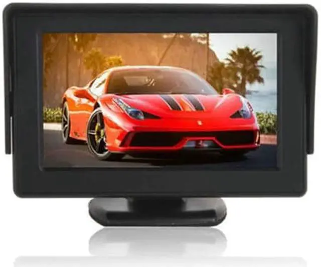 Alt view image 3 of 5 - Styling 4.3 Inch TFT LCD Screen Monitor Display with wifi Rearview Reverse Backup Camera TV Display
