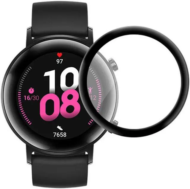 Alt view image 5 of 5 - 1pcs / 2pcs Curved Full-screen Thermal Bending Film Watch Screen Protector forWatch GT2 46mm / 42mm Smart Watch