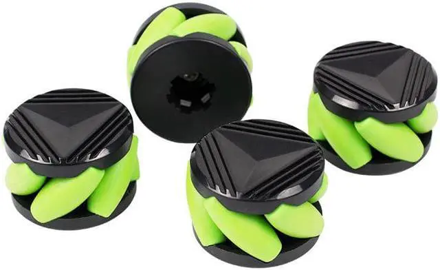 Alt view image 4 of 5 - 4Pcs 37mm Mini Mecanum Wheels+N2O Coupling for Omnidirectional Mobile Universal Wheel Robot N20 Motor