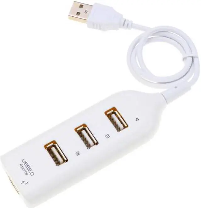 Main image of Hub Adapter USB Hub Mini USB 2.0 4-Port Splitter For PC Laptop Notebook Receiver Computer Peripherals Accessories