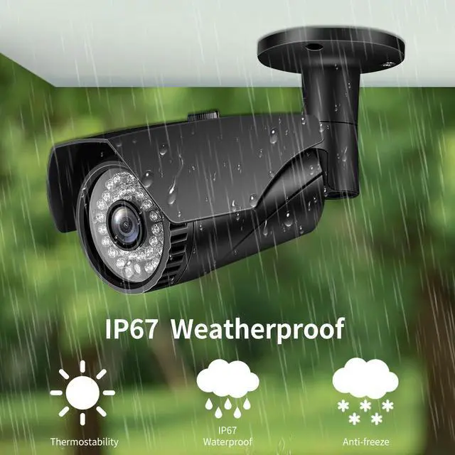 Alt view image 4 of 5 - 8MP 4K IP Camera Outdoor Ai Face Detection H.265 Onvif gray Bullet CCTV Night Vision IR 5MP POE Human Security Camera Xmeye
