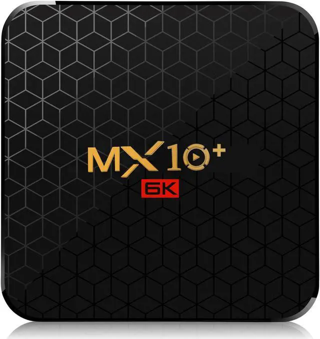Alt view image 2 of 5 - 6K TV Box MX10 Plus Android 9.0 Allwinner H6 Quad Core 4G 32G 64G 5G Dual WiFi BT4.0 USB3.0 Support 6K*4K H.265 Media Player