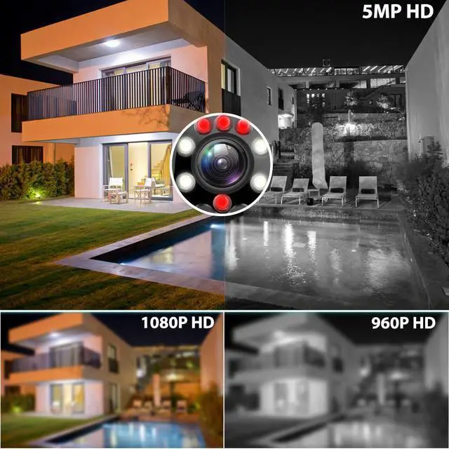 Alt view image 2 of 5 - 5MP IP Camera Outdoor 4G SIM Card PTZ Security CCTV Camera WIFI Wireless 5X Optical Zoom 2.7-13.5mm Lens Surveillance Camhi APP