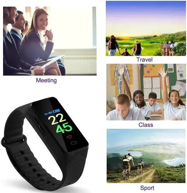 Alt view image 3 of 6 - 1080P Camcorder Smart Bracelet Camera Mini Sport Portable Camera Wristband Wearable Device Bracelet Cam