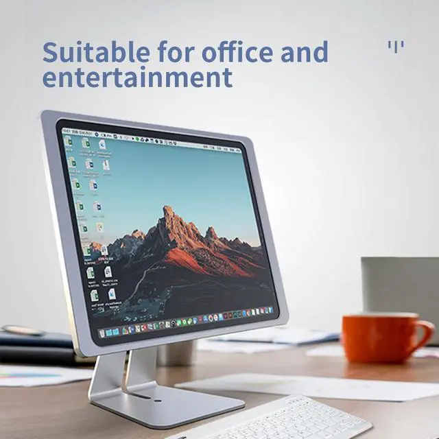 Alt view image 4 of 7 - EMONITA Magnetic iPad Stand with Charging Case for iPad mini (6th gen/ A17) 8.3", 360° Adjustable and Rotatable Charging Port