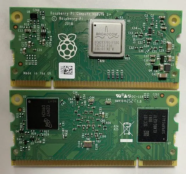 Alt view image 3 of 4 - Raspberry Pi 8GB CM3+ Compute Module 3+ Bluetooth Connectivity Ethernet Flash Memory Development Boards Computer Hardware