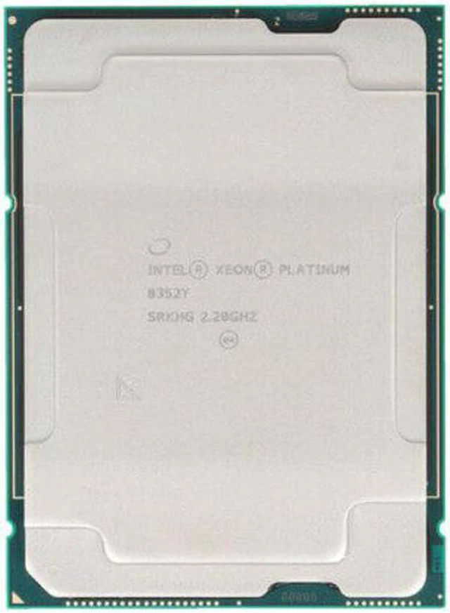 MPro XEON Platinum 8160 2基/SSD512G HDD2T Intel Xeon Platinum 8352Y SRKHG 2.20GHz 32-Core 48MB 205W LGA-4189