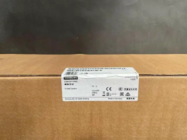 Alt view image 2 of 5 - Siemens Panel TP1500 6AV2124-0QC02-0AX1 , 6AV2 124-0QC02-0AX1 PLC Processors New in Box