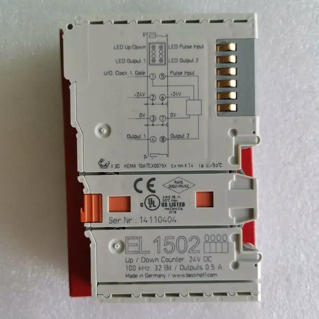 Alt view image 2 of 4 - Beckhoff EL1502 EL 1502 PLC Moudule New In Box FedEx DHL Expedited Shipping