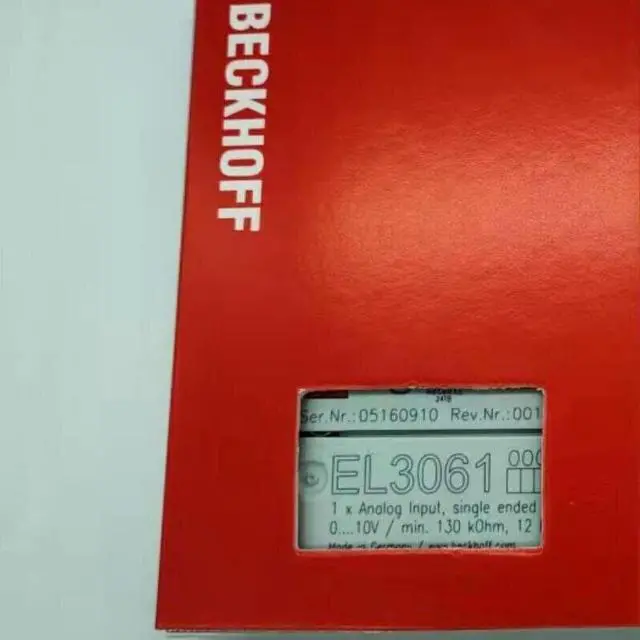 Main image of Beckhoff EL3061 EL 3061 PLC Moudule New In Box PLC Programmable Controller