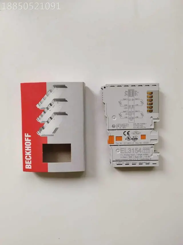 Alt view image 2 of 3 - One New Beckhoff EL3154 EL 3154 PLC Moudule In Box FEDEX DHL Expedited Shipping