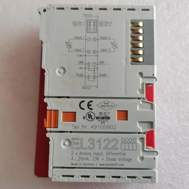 Alt view image 2 of 4 - 1PCS Beckhoff EL3122 PLC Module EL 3122 New In Box FEDEX DHL Expedited Shipping