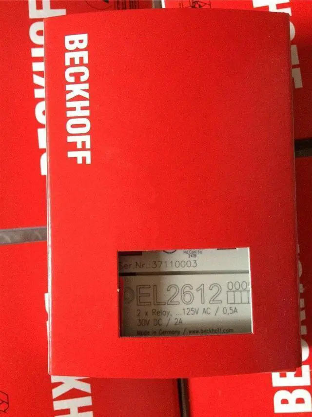 Alt view image 2 of 3 - One New Beckhoff EL2612 EL 2612 PLC Moudule In Box FEDEX DHL Shipping