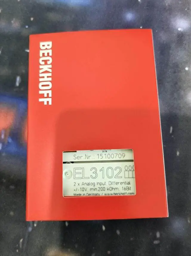 Alt view image 2 of 2 - 1PCS New Beckhoff EL3102 EL 3102 PLC Beckhoff Moudule In Box FEDEX DHL Shipping