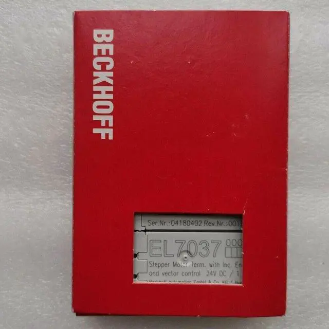 Main image of 1PCS New BECKHOFF EL7037 EL 7037 Module PLC In Box FEDEX DHL Shipping