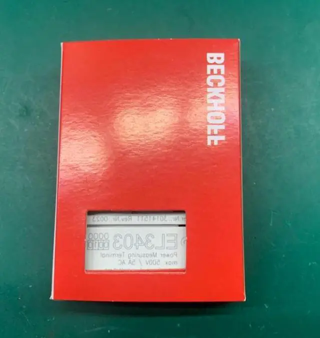 Alt view image 2 of 2 - One New Beckhoff EL3403 EL 3403 PLC Moudule In Box FEDEX DHL Shipping