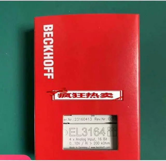 Alt view image 3 of 3 - One New Beckhoff EL3164 EL 3164 PLC Moudule In Box FEDEX DHL Expedited Shipping