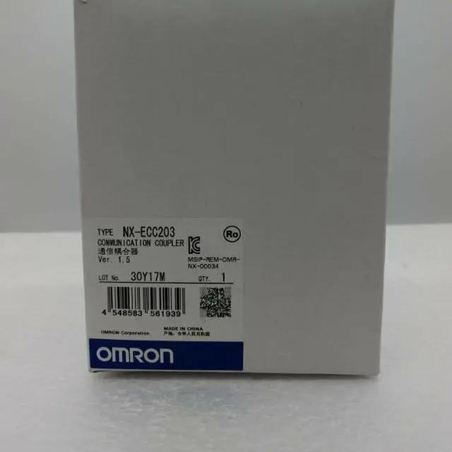 Alt view image 2 of 3 - Omron NX-ECC203 Communication Coupler Controller Unit NXECC203 PLC / SPS Module