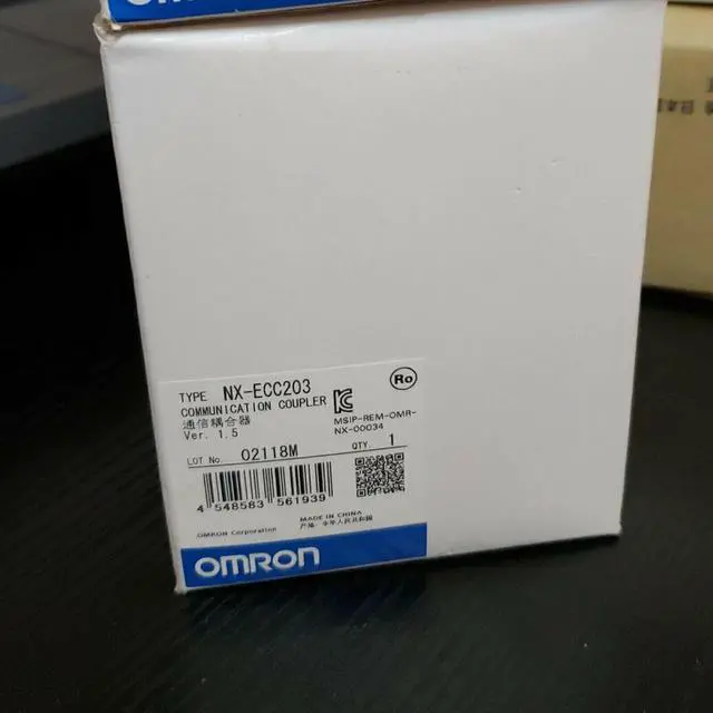 Alt view image 3 of 3 - Omron NX-ECC203 Communication Coupler Controller Unit NXECC203 PLC / SPS Module