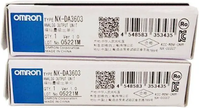 Alt view image 2 of 4 - 1pcs Sealed Box Omron NX-DA3603 Analog Output Unit Original New In Box NX-DA3603