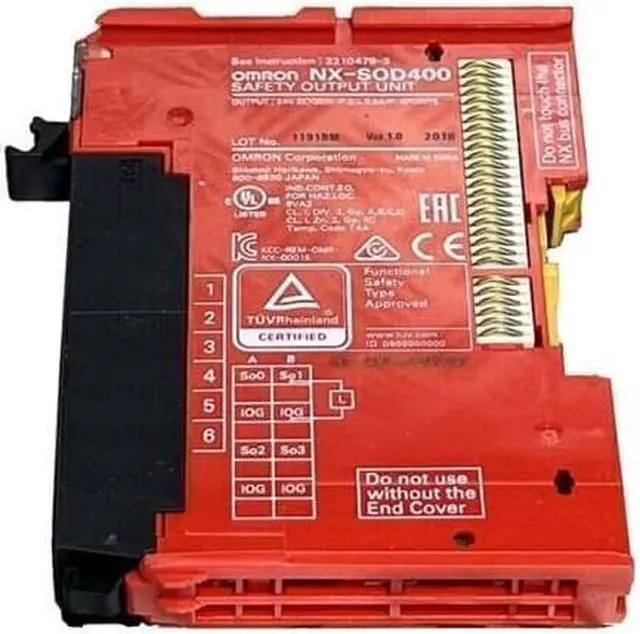 Alt view image 2 of 3 - 1PCS NEW IN BOX OMRON NX-SOD400 safety output unit FEDEX DHL Shipping SOD400