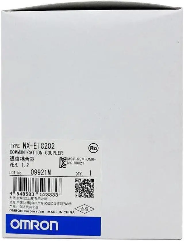 Main image of 1PCS Omron NX-EIC202 NXEIC202 PLC Module New In Box FEDEX DHL Shipping