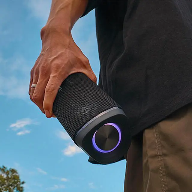 Alt view image 2 of 7 - CZQEPMB Portable wireless speaker MM II,with 40W output sound,,AUX,TF,TWS,USBconnection,Power bank output