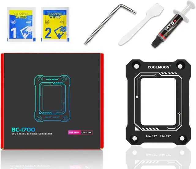 Main image of CZQEPMB CPU Contact Frame for LGA 1700 Retrofit Kit, 1700 Bracket Intel 12th/13th/14th Generation Anti-Bending Buckle