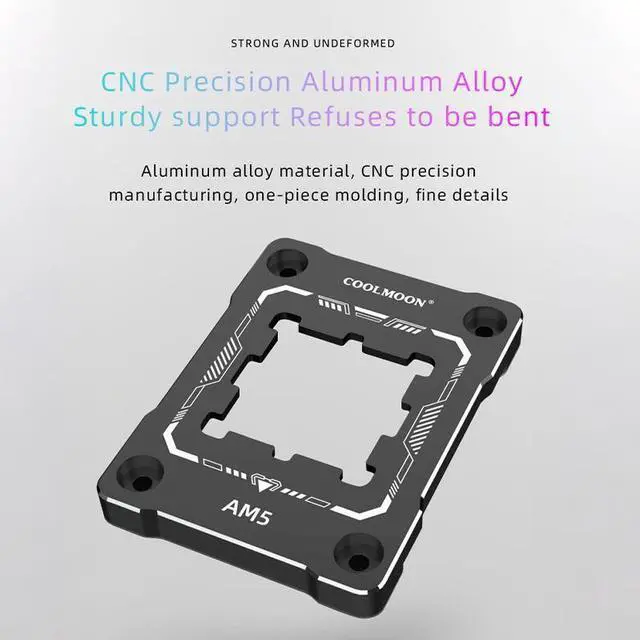 Alt view image 3 of 7 - CZQEPMB CPU Contact Frame for LGA 1700 Retrofit Kit, 1700 Bracket Intel 12th/13th/14th Generation Anti-Bending Buckle