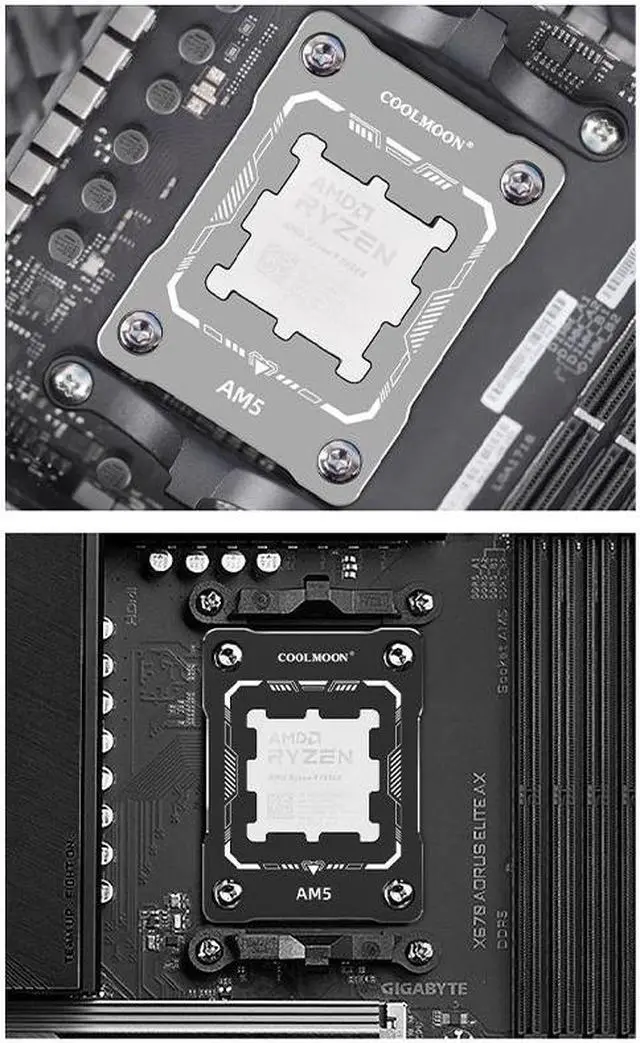 Alt view image 6 of 7 - CZQEPMB CPU Contact Frame for LGA 1700 Retrofit Kit, 1700 Bracket Intel 12th/13th/14th Generation Anti-Bending Buckle