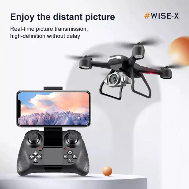 Alt view image 6 of 7 - CZQEPMB Professional Drone 6K HD Dual Camera Wifi FPV Portable RC Quadcopter 2 Batteries, Drone for Adult/Beginner