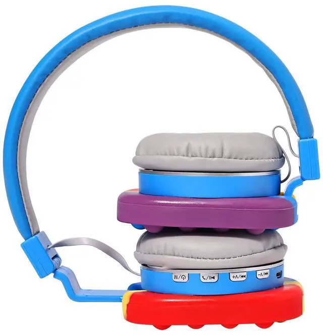 Alt view image 2 of 7 - Wireless Bluetooth Gaming Headset with Microphone,Pop Bubble Rainbow Color Wireless Bluetooth Headset