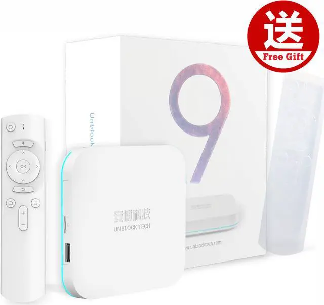 Alt view image 6 of 12 - 2022 Latest Version Unblock Tech UBOX Gen9 PRO MAX UBOX 9 i10 4G RAM+64G ROM 802.11ac 6K HD HDMI 2.4G+5G WiFi