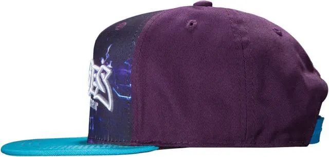 Alt view image 4 of 5 - Baseball Cap - Heroes of the Storm - Space Grid Snapback Hat Logo j6224